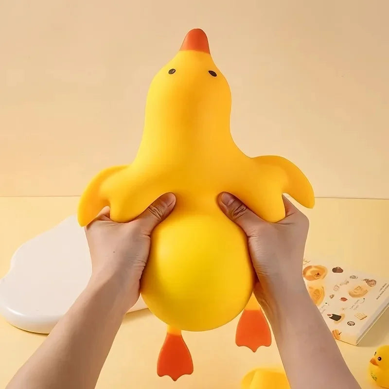 Squishy Duck Squeeze & Stretch Fidget Toy – Cute Animal Stress Reliever | Small, Large & Color Options