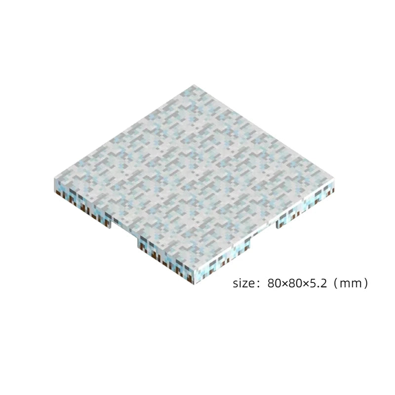 Pixel Blocks Base Plates – 6 Styles