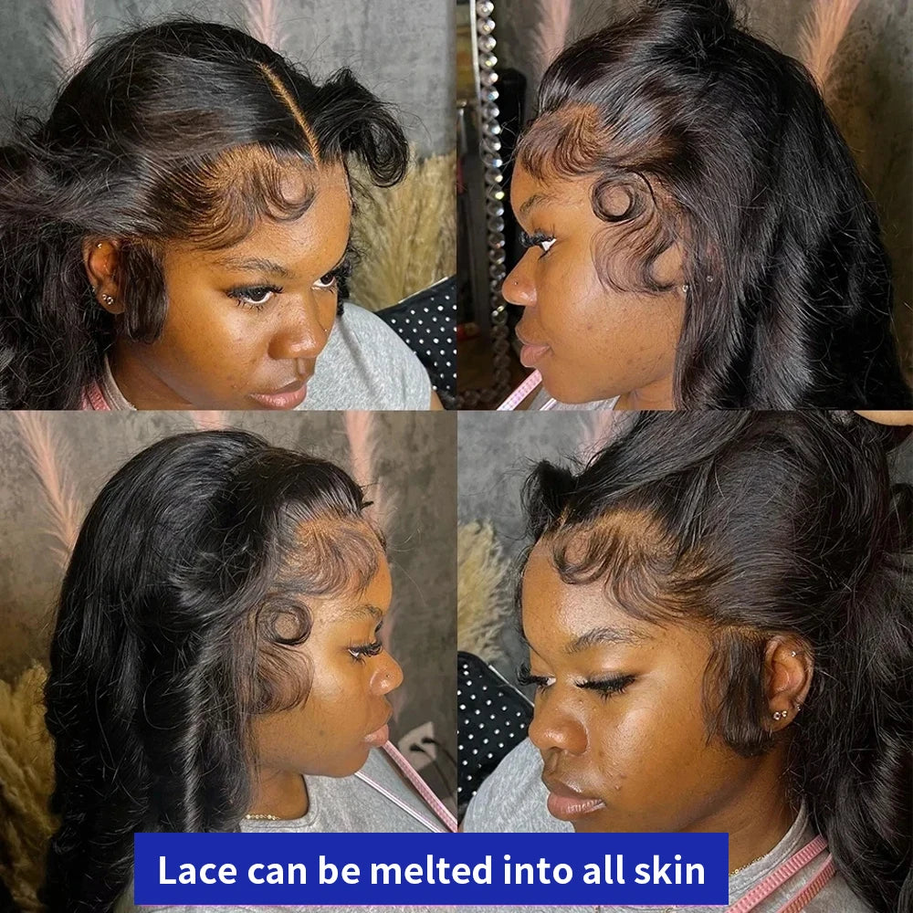 Bone Straight Lace Front Human Hair Wig
