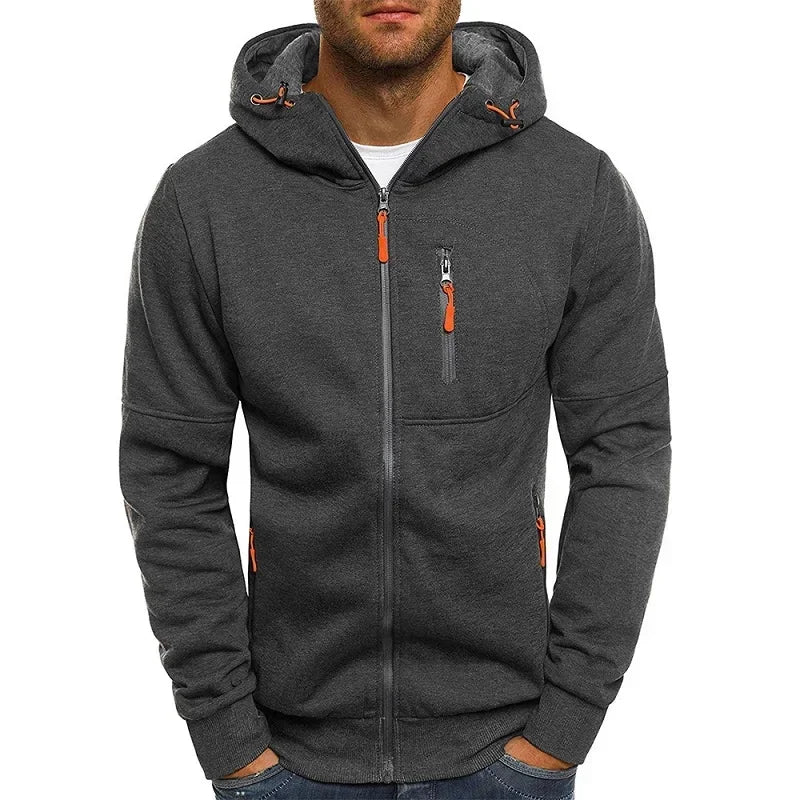 Men's Zip Hoodie – Long Sleeve