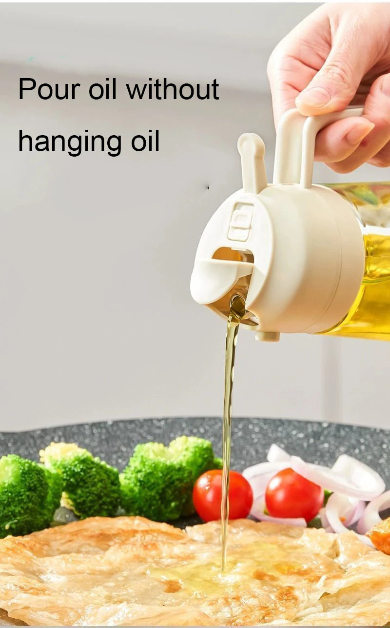 2in1 Kitchen Spray Oil Dispenser Oil Sprayer Polisher Or Only Brush Spray for Air Fryer Salad Grilling Roasting Cooking Kitch