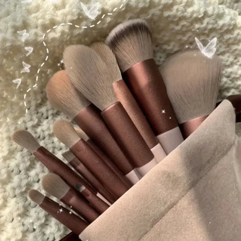 Professional Makeup Brush Set – 3, 13 & 22-Piece Eyeshadow & Face Kits