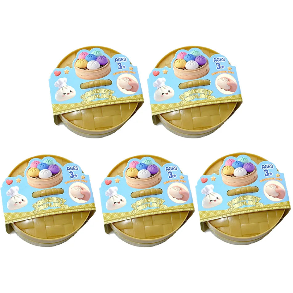 Glitter Dumpling Squishy – 6 Styles