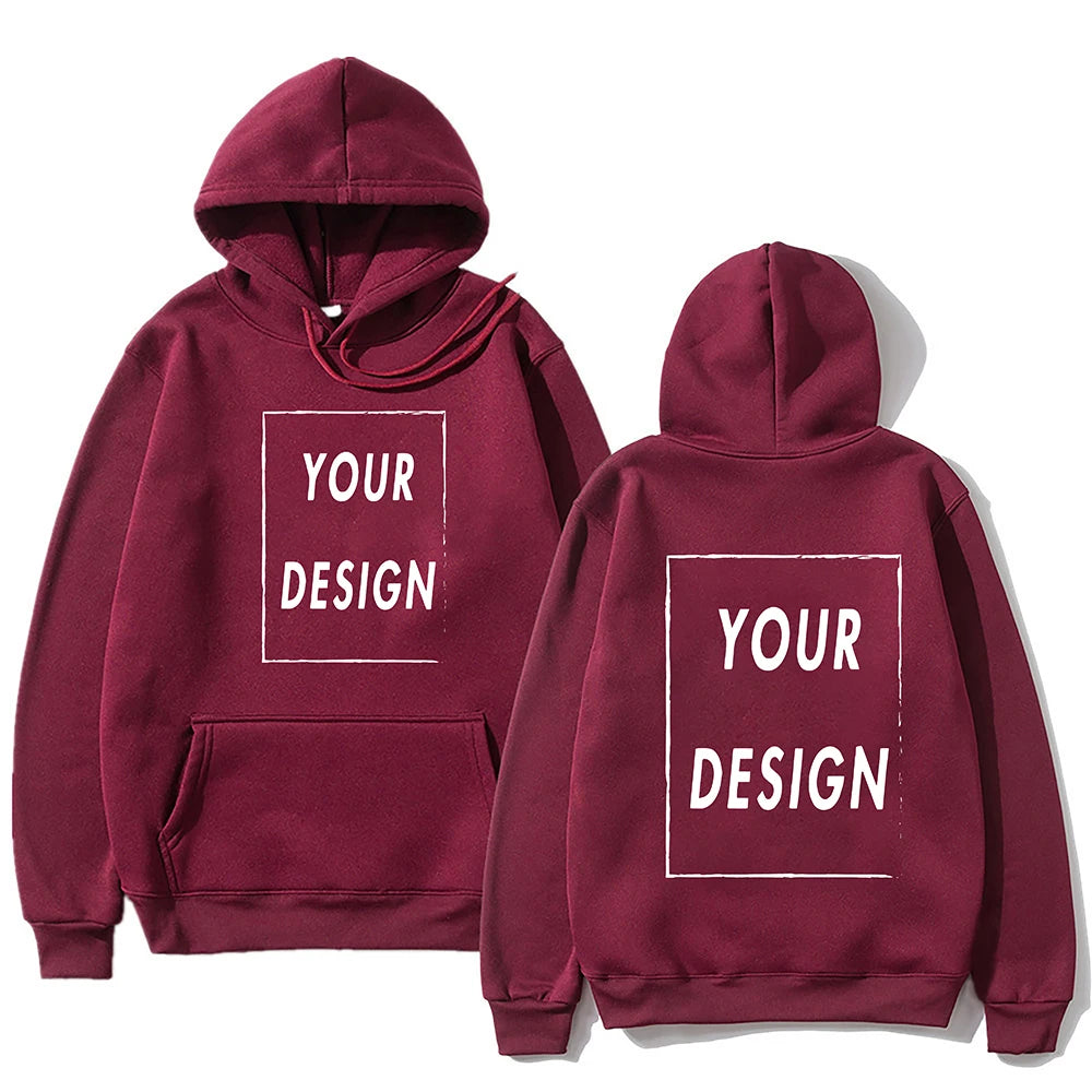 Custom Logo Hoodie – Personalized