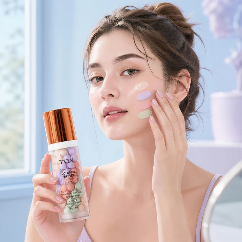 Four Color Makeup Primer – Waterproof & Sweat Proof Base