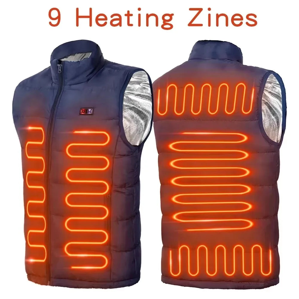 CozyHeat USB Heated Vest – Unisex