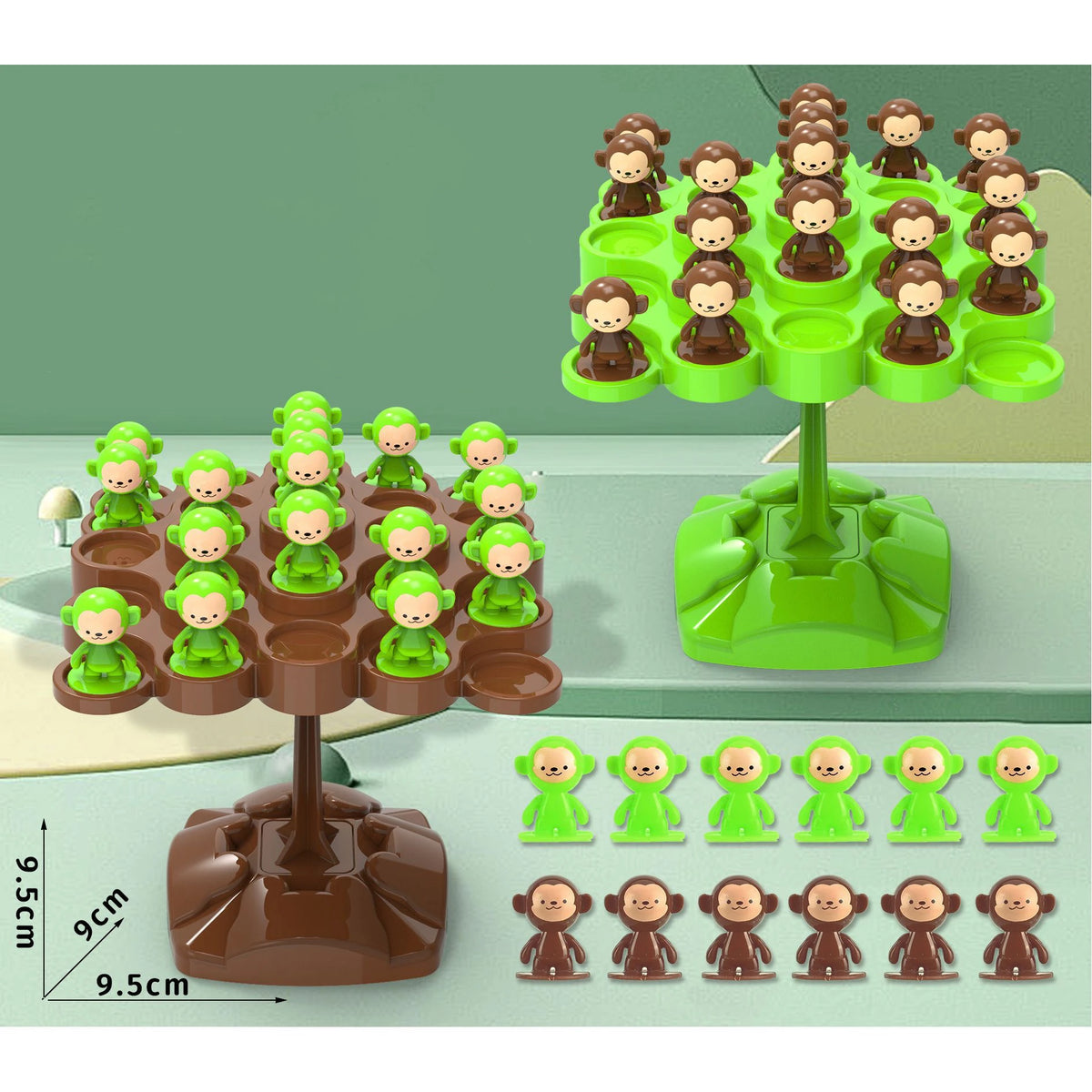 Monkey Balance Tree Game – Kids Balance & Logic Board Game for Ages 3–12