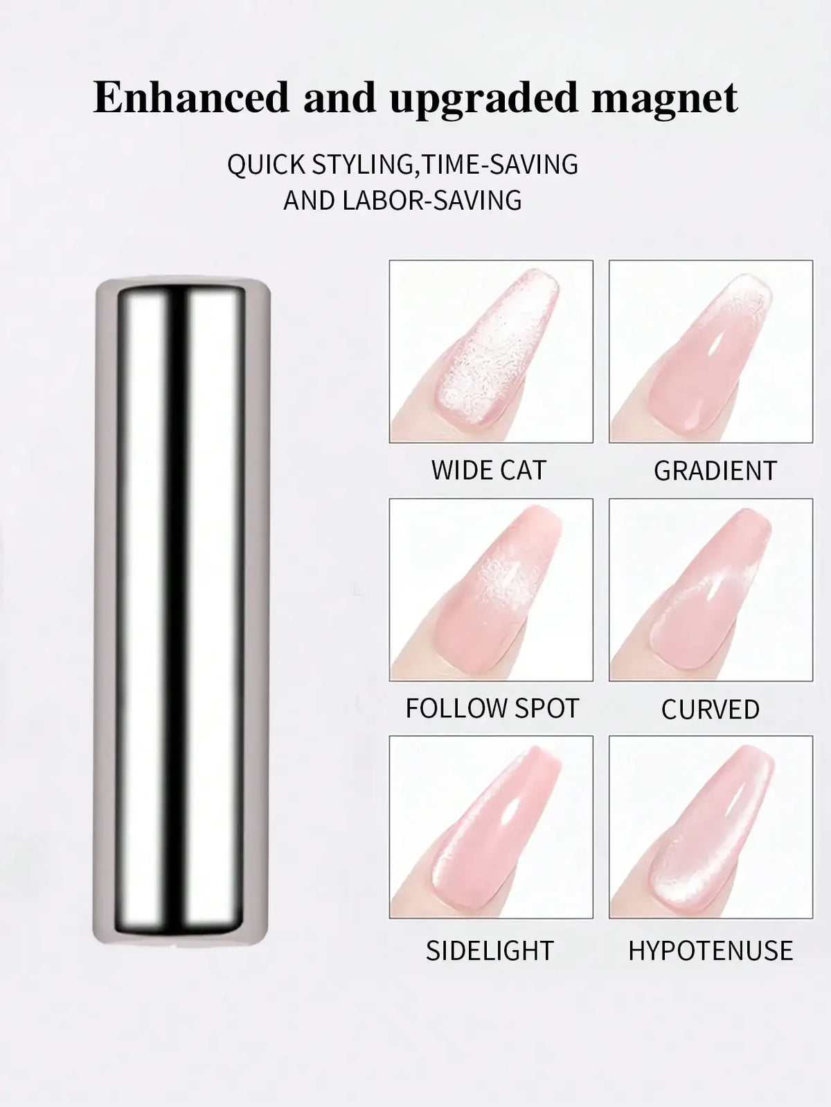 Cat Eye Gel Magnetic Nail Art Pen – 3D Manicure Magnet Stick