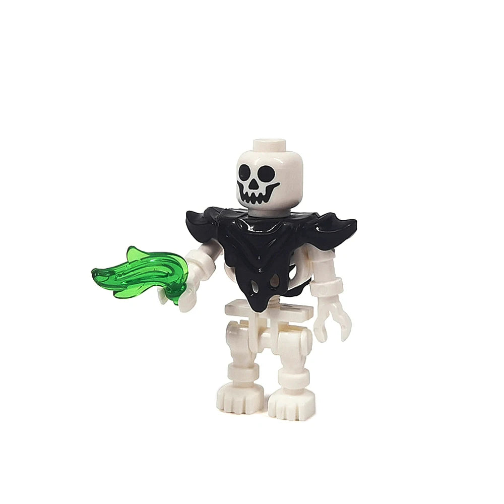 MOC Halloween Skeleton Army Mini Figure Building Blocks – DIY Toy Character & Ornament