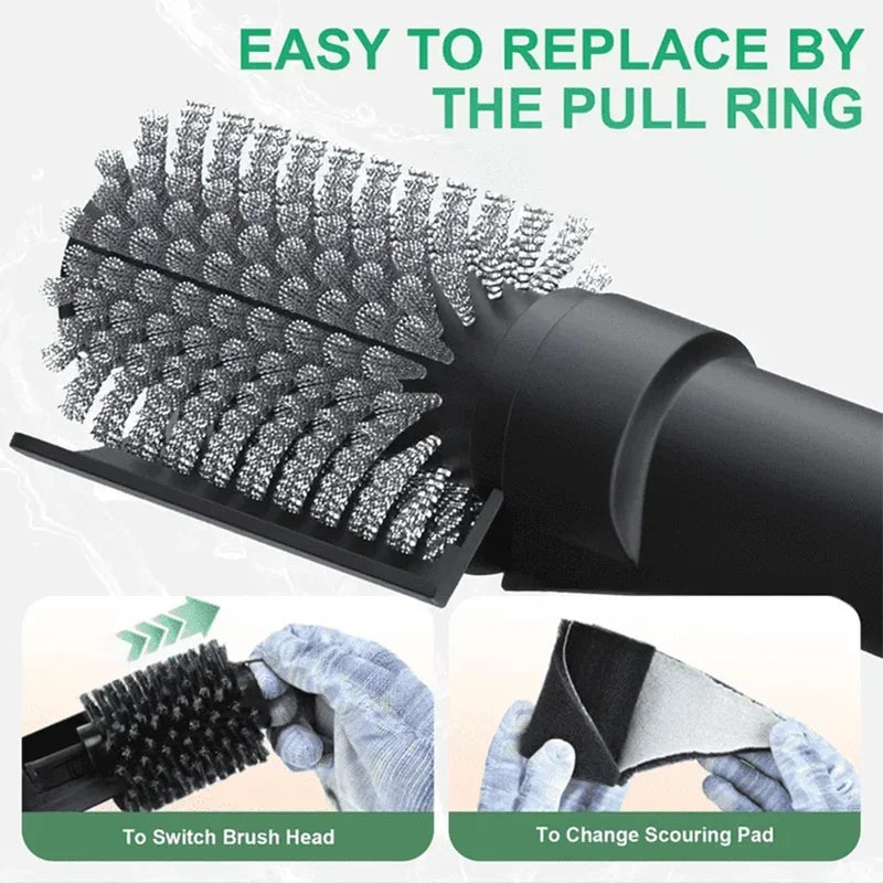 Electric Grill Scrubber Brush – Rechargeable