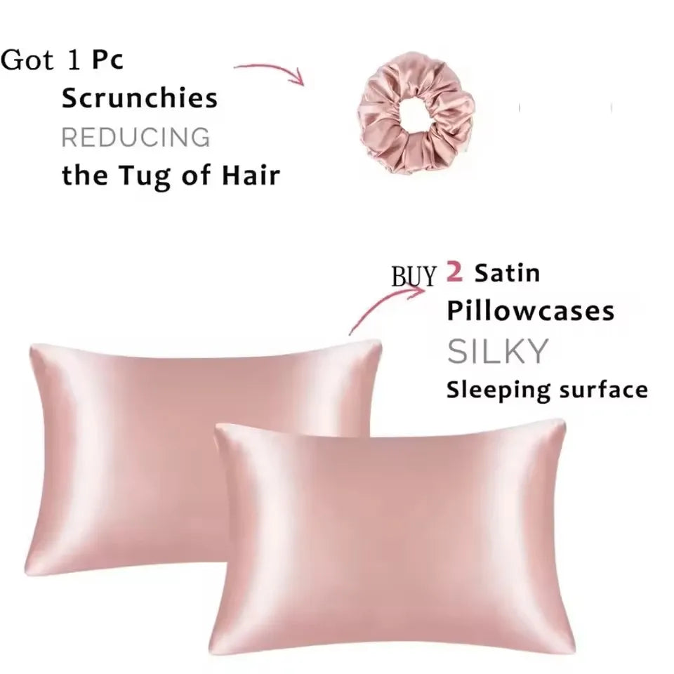 Silky Satin Pillowcase - Soft & Comfortable Home Decor