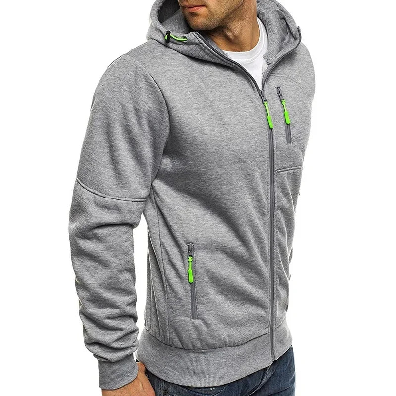 Men's Zip Hoodie – Long Sleeve