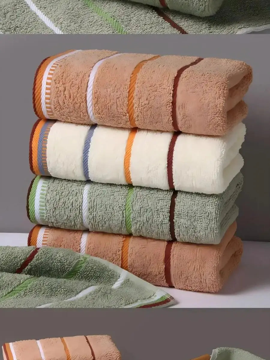 Thickened Cotton Hand Towel Set - Soft & Absorbent