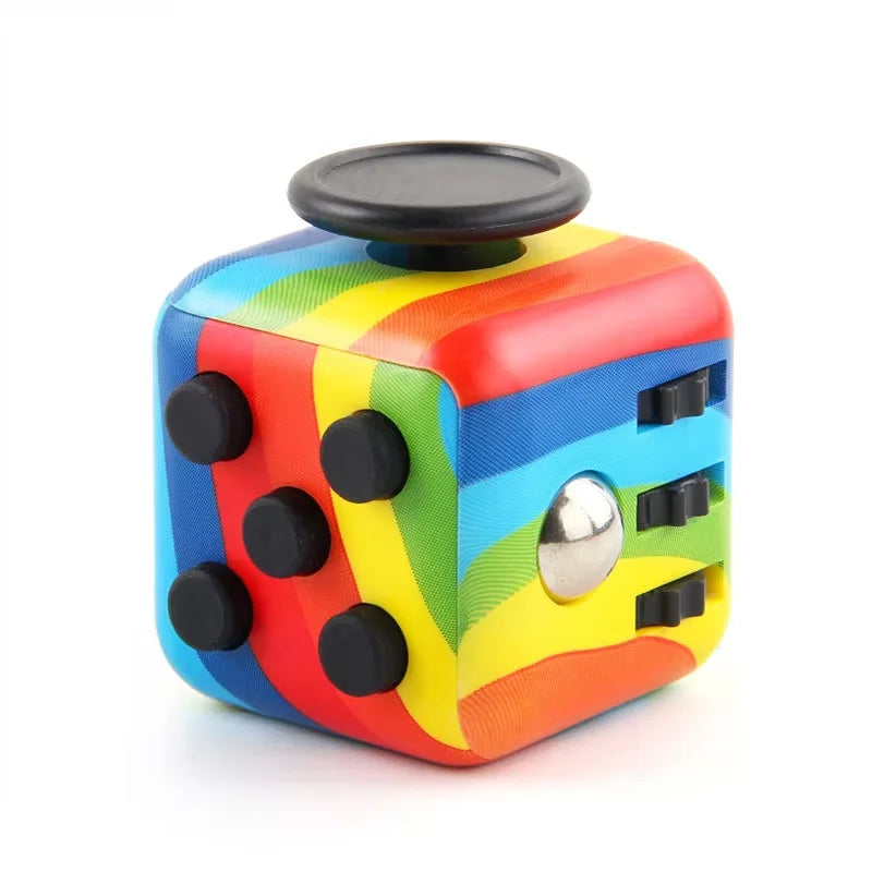 Creative Antistress Fidget Compression Anti-stress Sensory New Novelty Magic Dice Toys for Children Adults Office Stress Reli