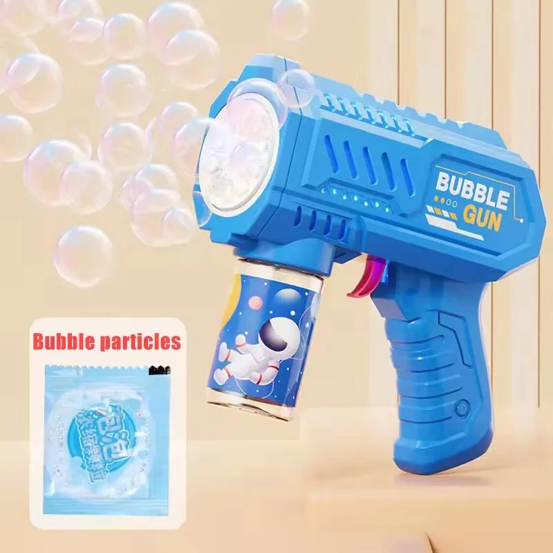 Automatic Rocket Bubble Gun for Kids