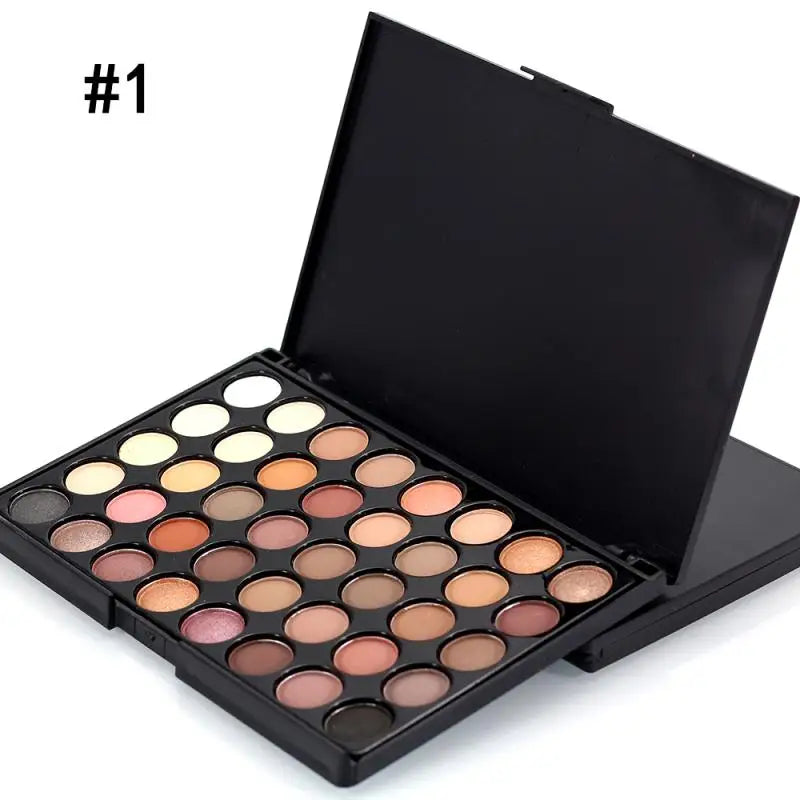 Glitter Eyeshadow Palette – 40, 74 & 78 Color Shimmer & Matte Eye Sets