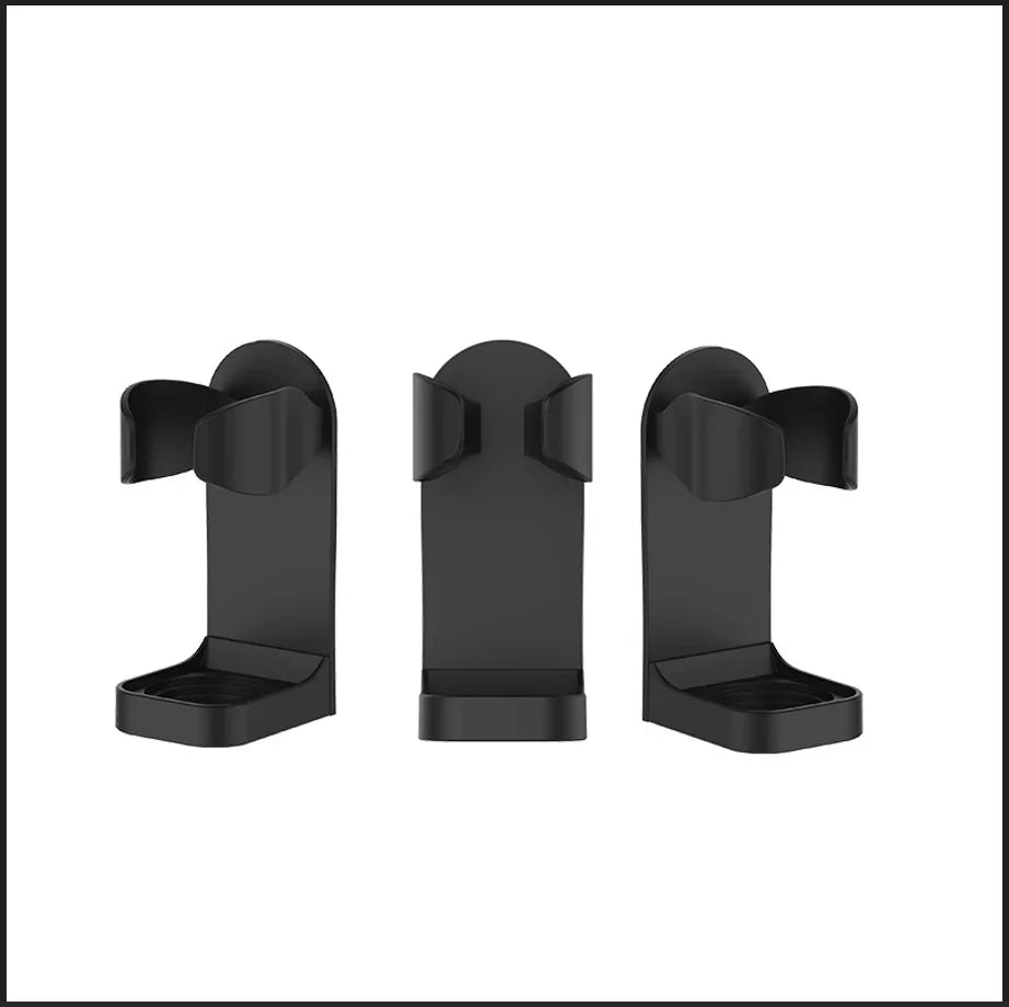 1Pcs Self Adhesive Razor Holder Punch-Free Wall Mounted Shaver Organizer Traceless Storage Rack for Toothbrush & Electric Shaver