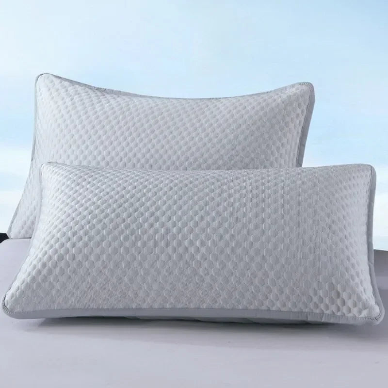 Summer Cooling Pillowcase Solid Color Ice Bean Bean Pillowcase Cool Feeling Air Conditioning Cover Washable (No Pillow) 48x74