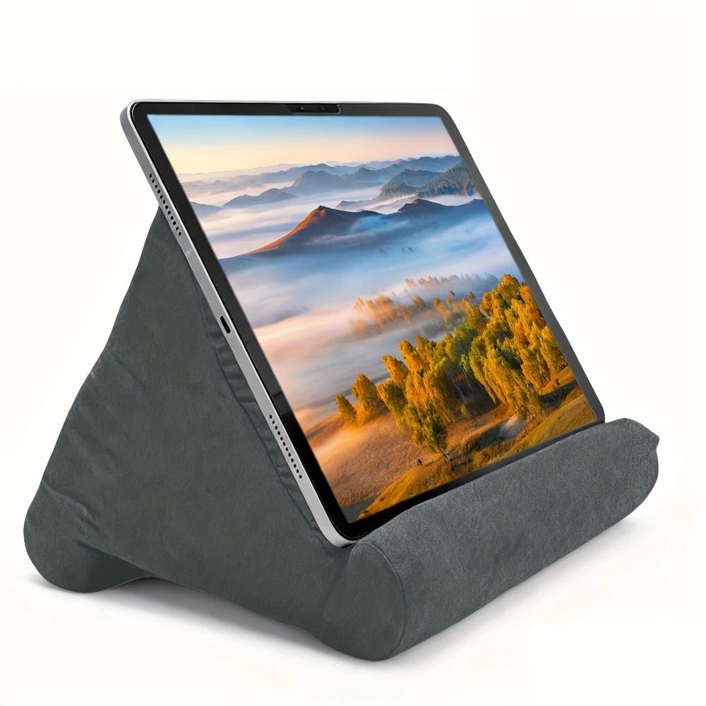 Soft Sponge Pillow Tablet Stand - Multi-Angle Reading Holder