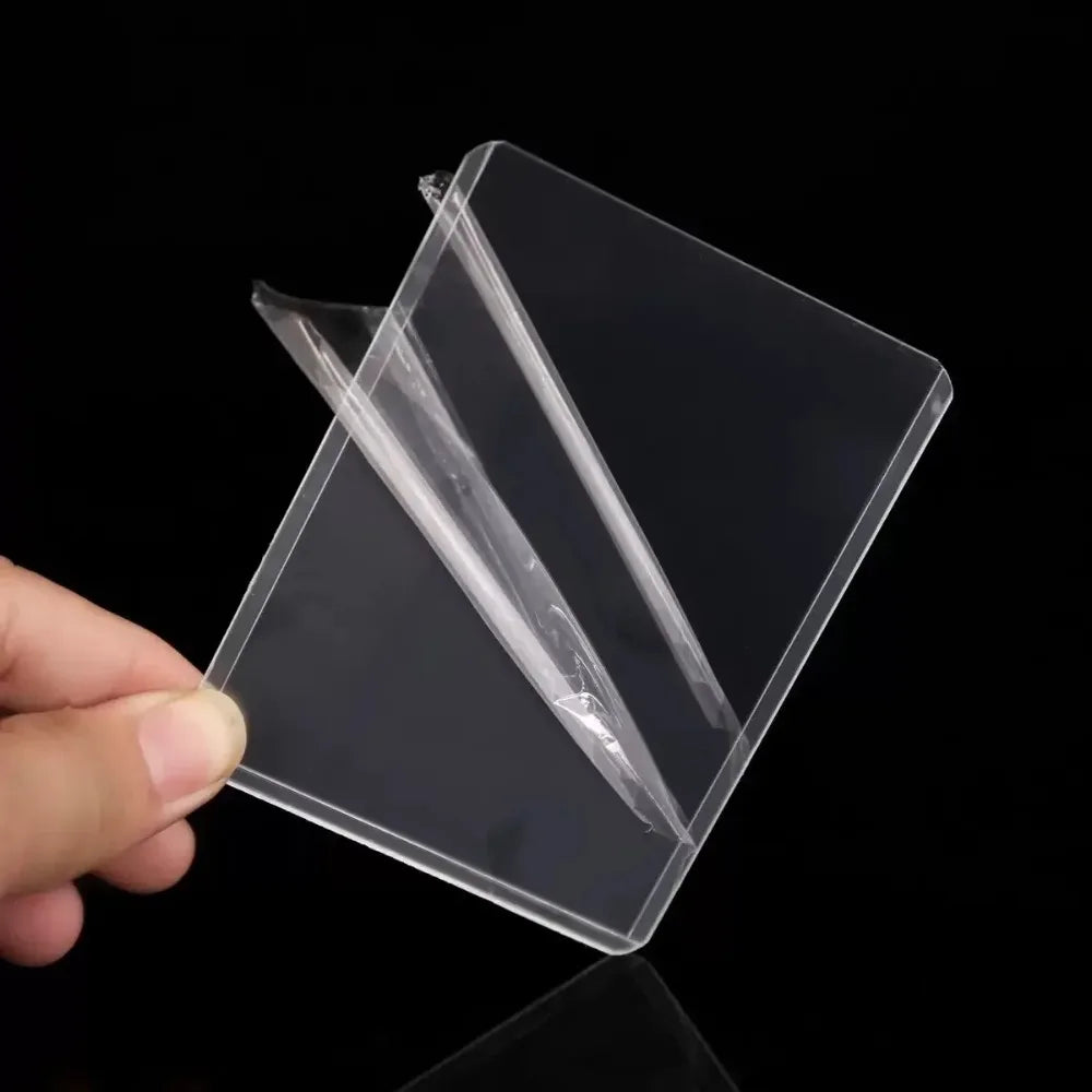 Clear Photocard Sleeves – Acid-Free PVC Transparent Card Protectors for K-Pop, Trading Cards & Game Cards (10, 25 or 50-Pack)