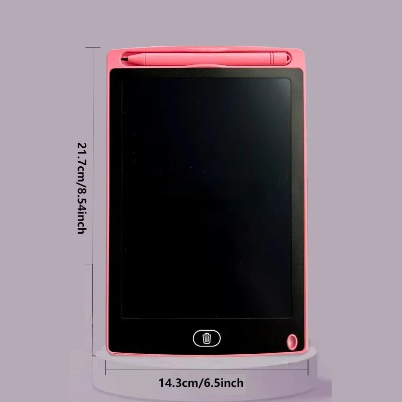 LCD Drawing Tablet for Kids – Rechargeable Erasable Board with Pen