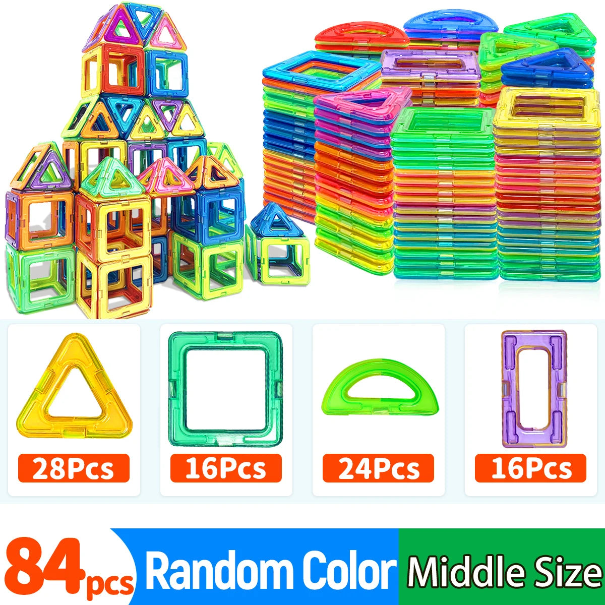 Magnetic Building Blocks – Medium STEM