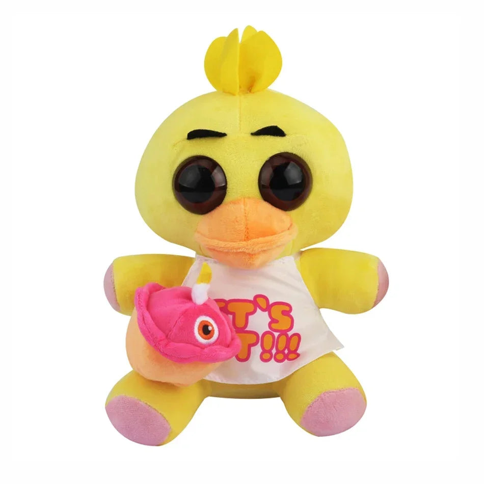 New 18 CM FNAF Freddy's Plush Toy Stuffed & Plush Animals Bear Rabbit Game Fnaf Plush Toys Birthday Christmas For Kids Toy Gi