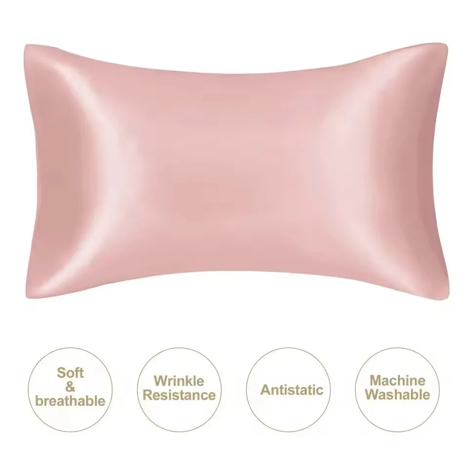 Silky Satin Pillowcase - Soft & Comfortable Home Decor