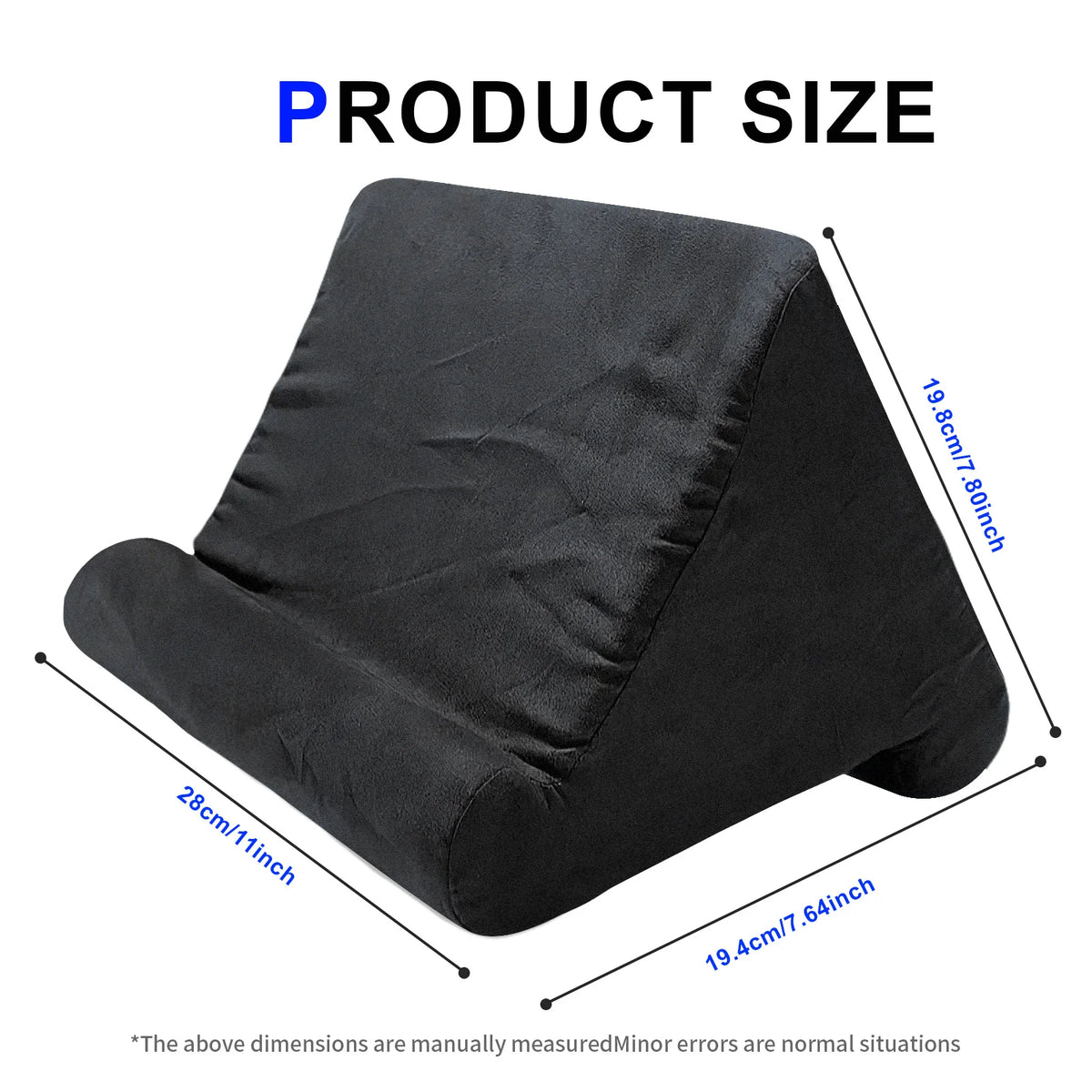 Soft Sponge Pillow Tablet Stand - Multi-Angle Reading Holder