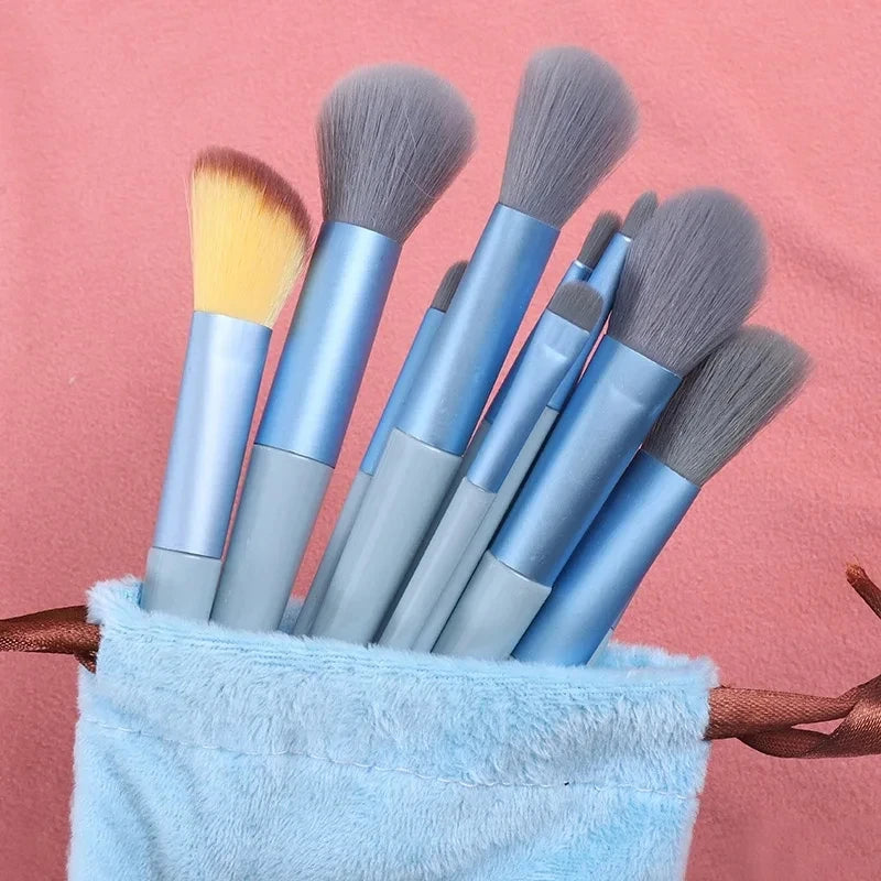 Professional Makeup Brush Set for Combination Skin – 13 & 33-Piece Kits