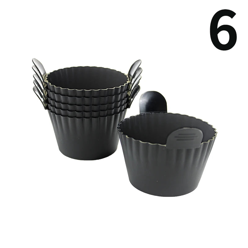 Silicone Egg Cups Set – Non-Stick Boiled Egg Holders