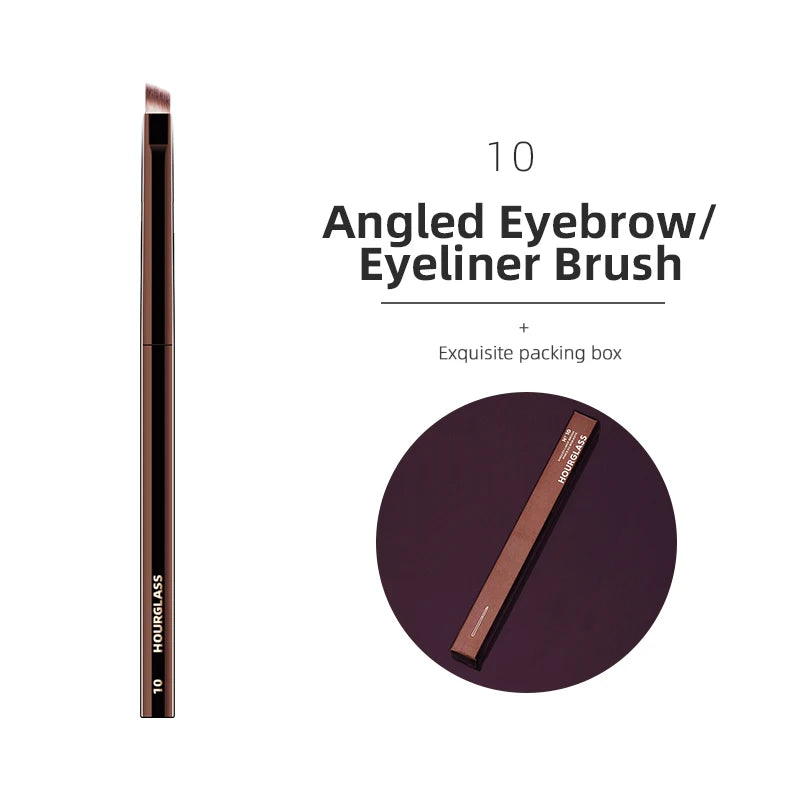 Hourglass Makeup Brush Set – Powder, Foundation, Concealer, Blush, Bronzer & Eyeshadow