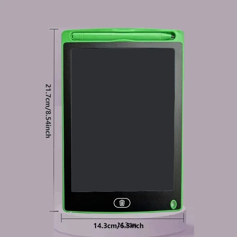 LCD Drawing Tablet for Kids – Rechargeable Erasable Board with Pen