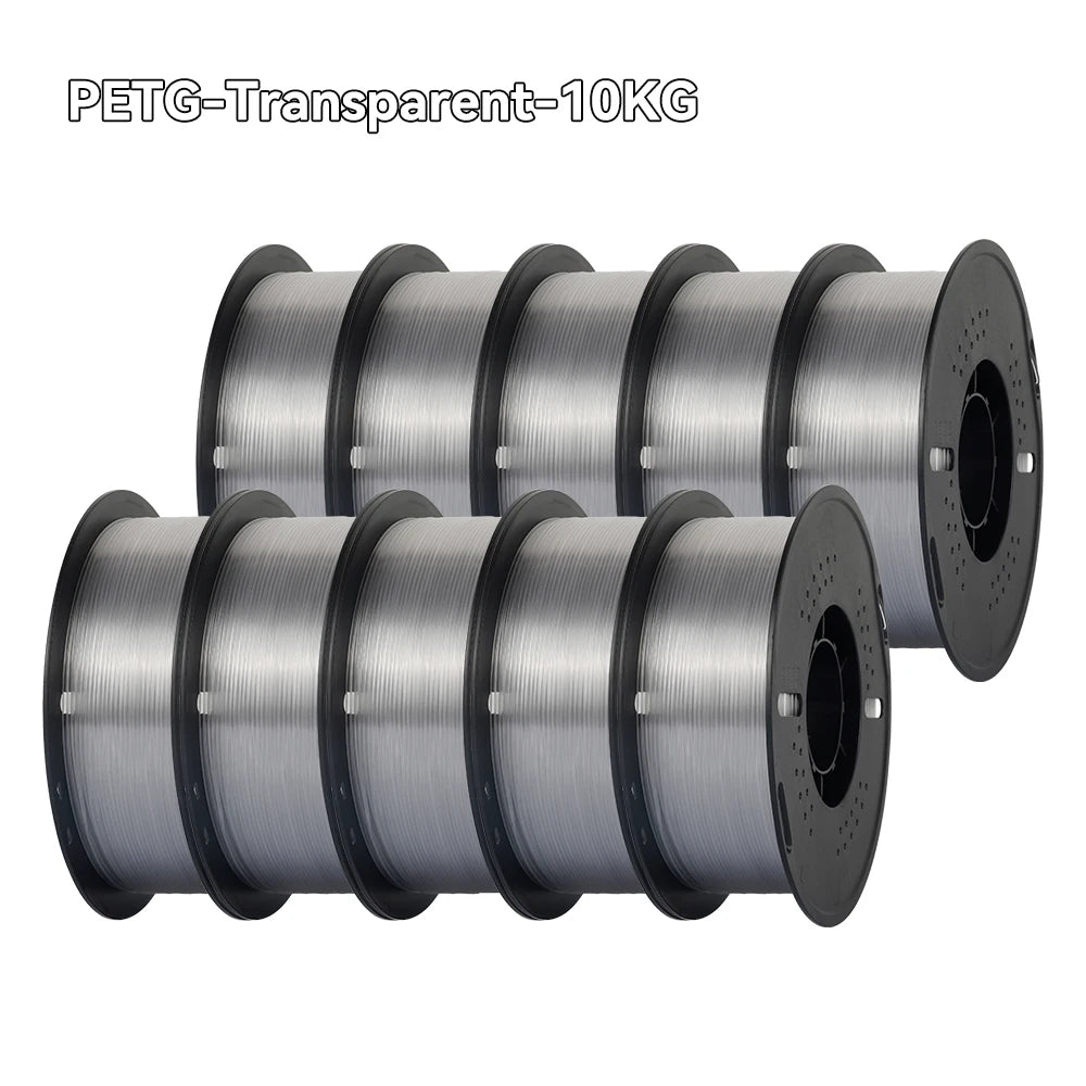 PETG 3D Printer Filament – 1.75mm, 10KG