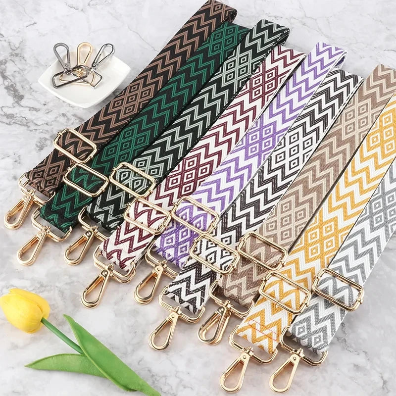 Adjustable Nylon Bag Strap – Replacement Shoulder Strap for Bags & Purses