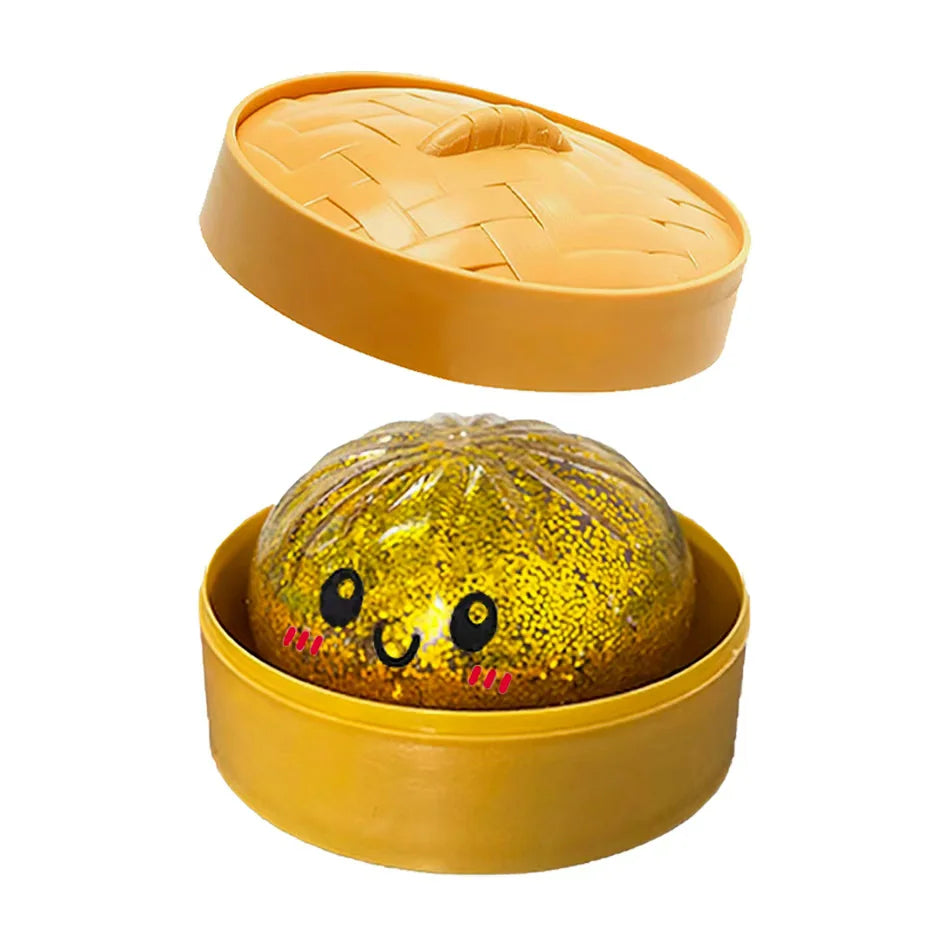 Glitter Dumpling Squishy – 6 Styles