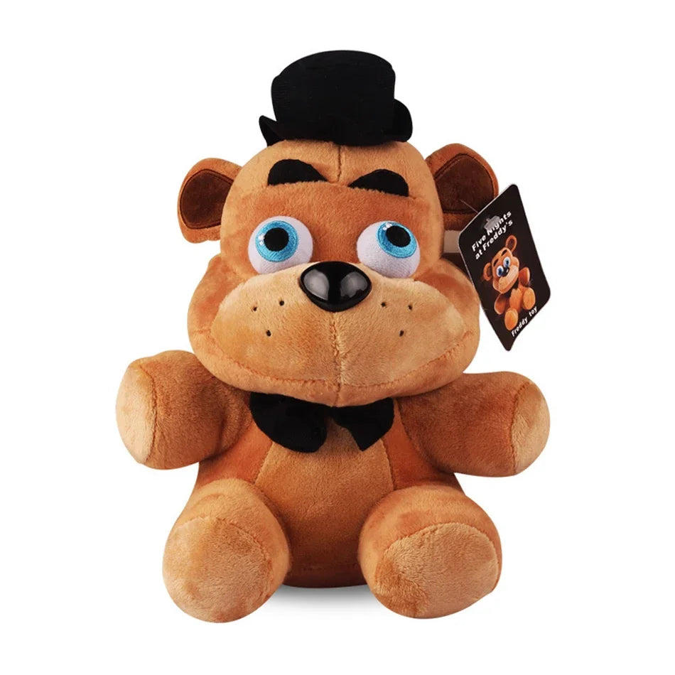 New 18 CM FNAF Freddy's Plush Toy Stuffed & Plush Animals Bear Rabbit Game Fnaf Plush Toys Birthday Christmas For Kids Toy Gi