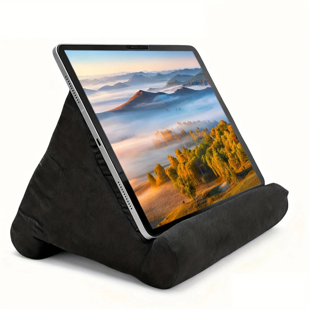 Soft Sponge Pillow Tablet Stand - Multi-Angle Reading Holder