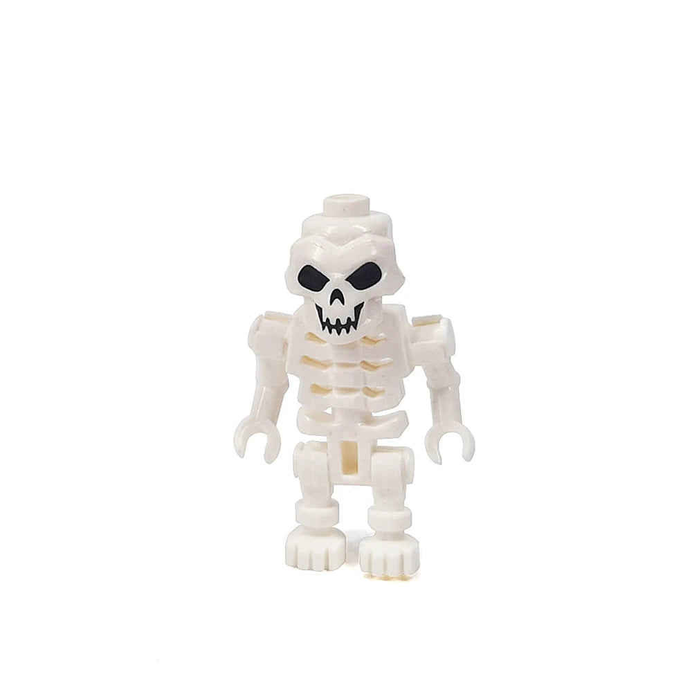 MOC Halloween Skeleton Army Mini Figure Building Blocks – DIY Toy Character & Ornament