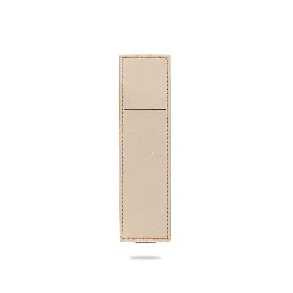 PU Leather Pen Case with Elastic Buckle – Slim Portable Pencil Pouch for School, Office & Meetings (Single or Wide Style, 6 Colours)