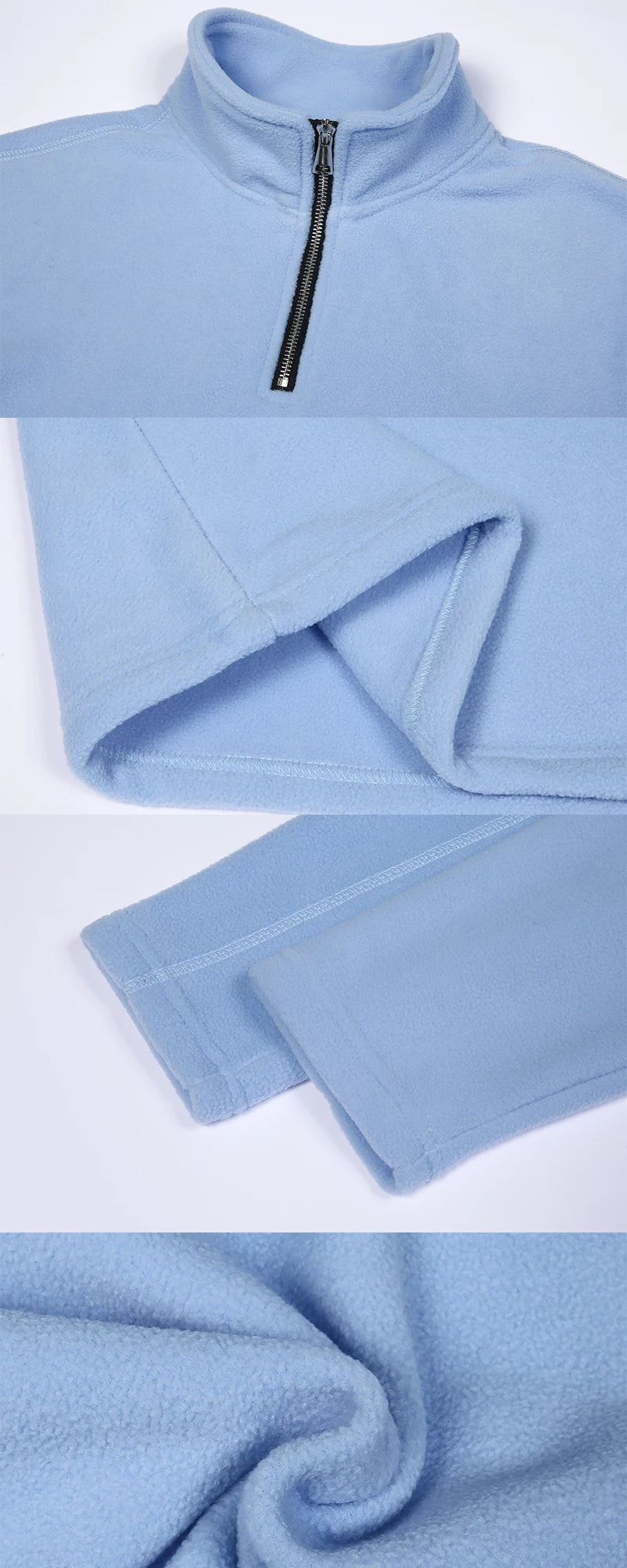 Men's Warm Fleece Zip Hoodie