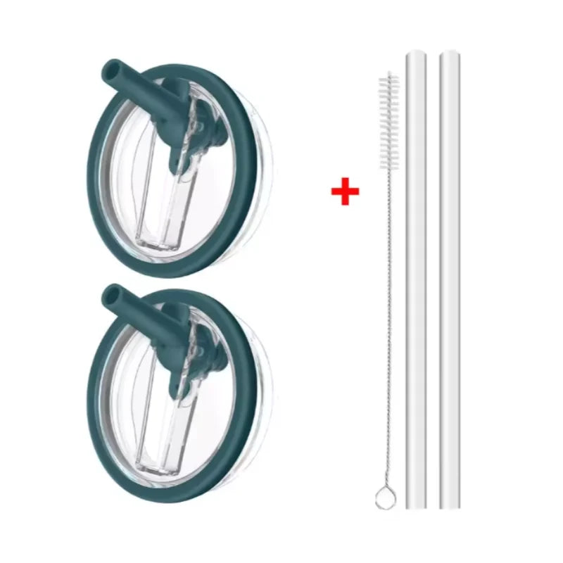 Replacement Lid & Straw Set for Stanley Quencher Tumbler