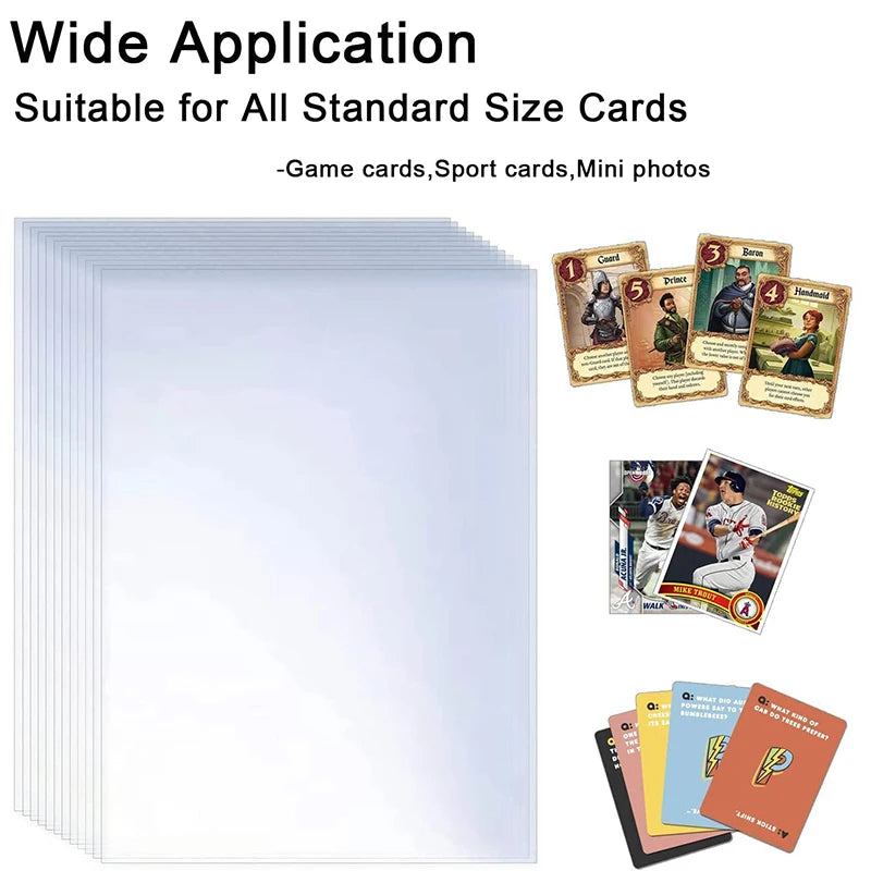 Trading Card Sleeves – Hard & Soft Protectors for Pokemon, Football & Game Cards