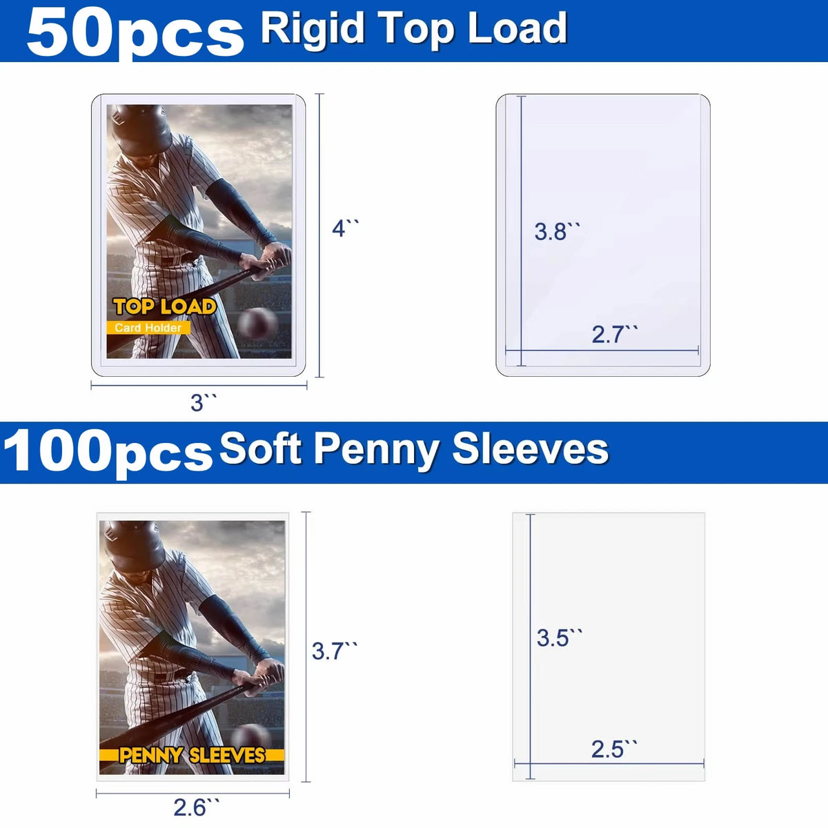 Trading Card Sleeves – Hard & Soft
