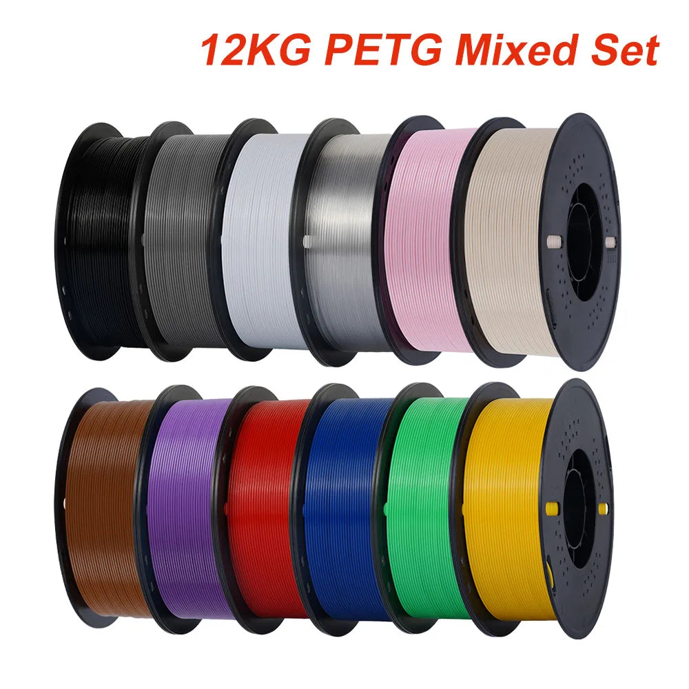 PETG 3D Printer Filament – 1.75mm, 10KG