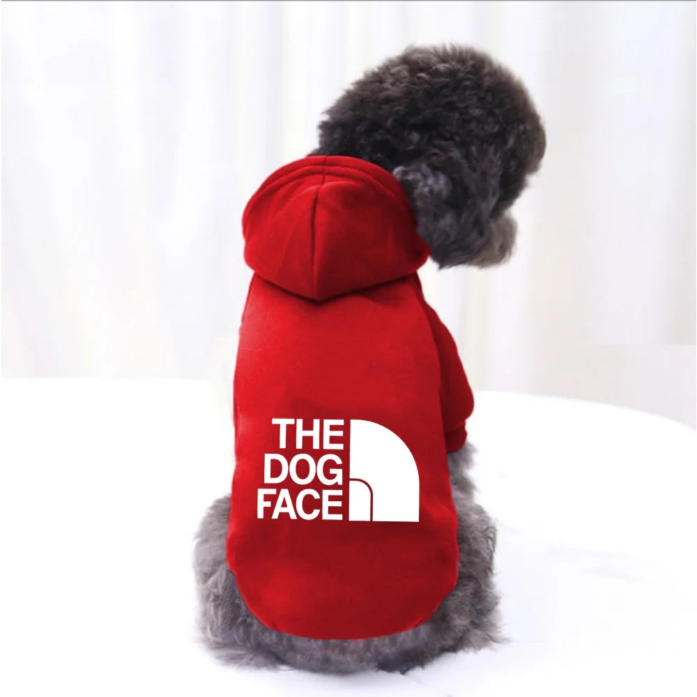1pc Dog Hoodies Sweatshirt Jacket Warm Fashion Pet Coat Chihuahuas Bulldog Costume Puppy Pet Autumn