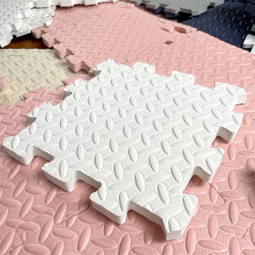 EVA Foam Puzzle Play Mat for Kids - Soft, Non-Toxic (16pcs, 30x30cm)
