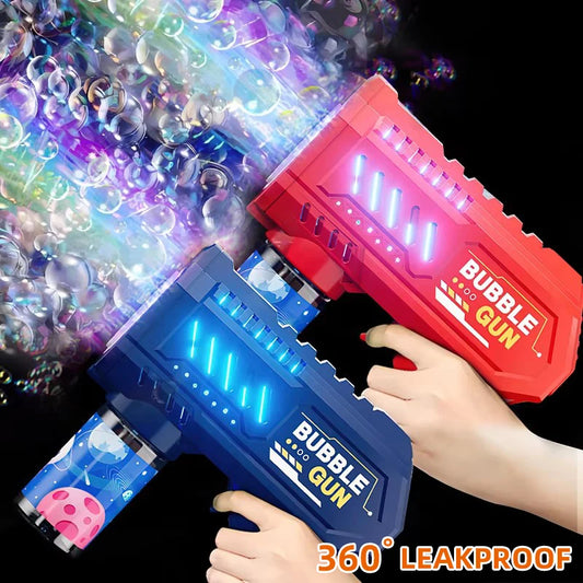 Rocket Bubble Gun – Fully Automatic Bubble Blaster for Kids & Outdoor Play