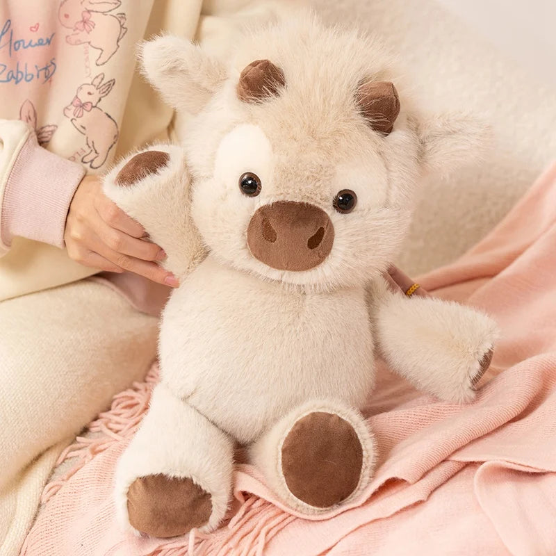 Highland Cow Plush Toy – 40cm Soft