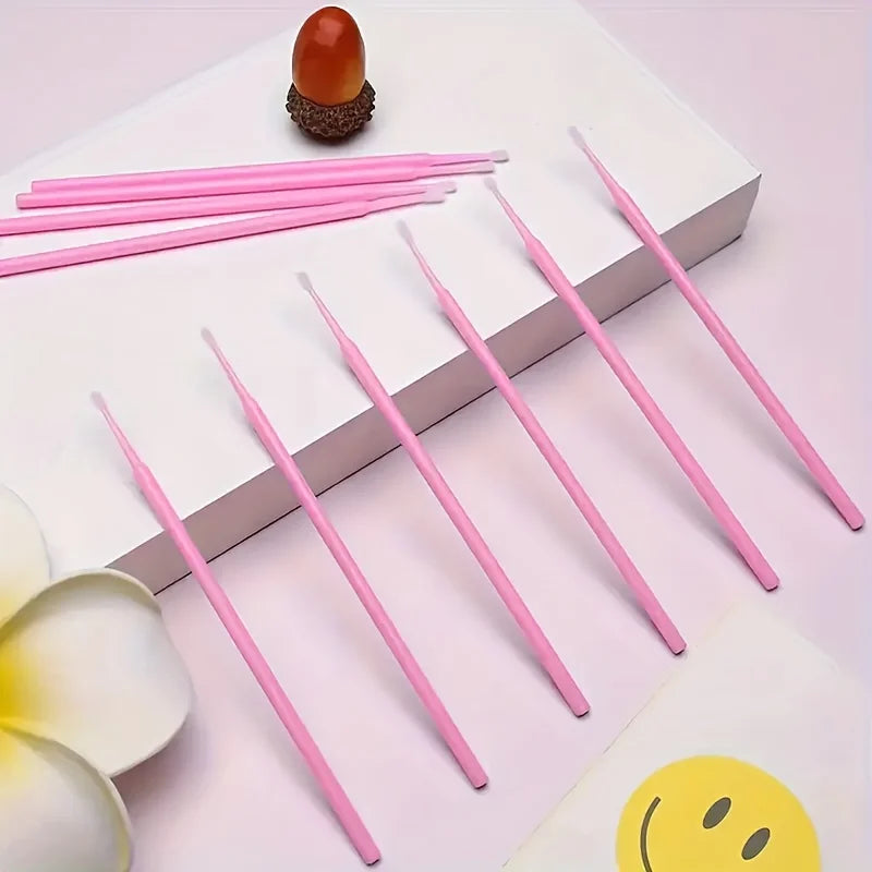 Disposable Micro Cotton Swabs 100-Pack